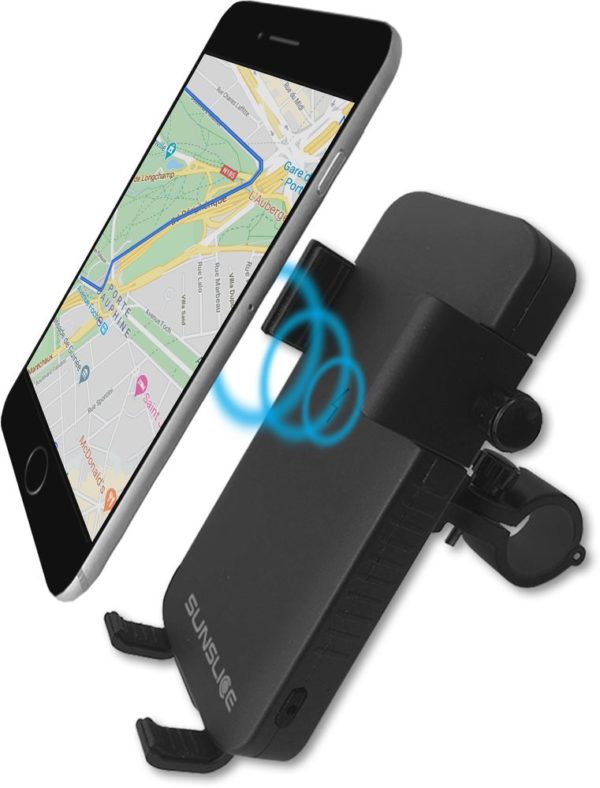 Support de téléphone avec rechargeur par induction ou filaire